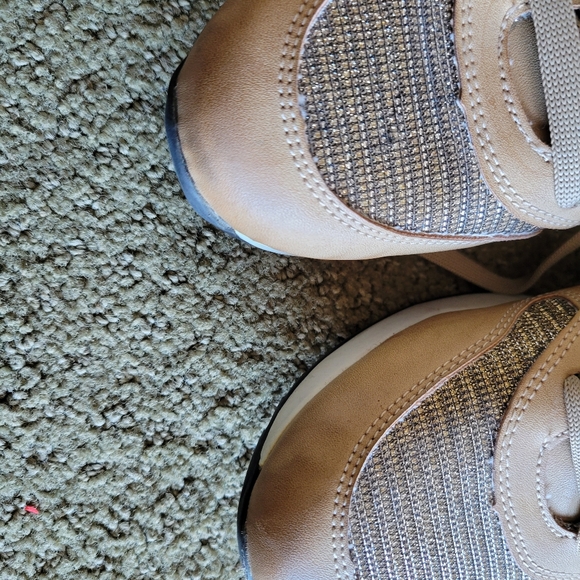 Gold/Tan Sneakers - Picture 3 of 3